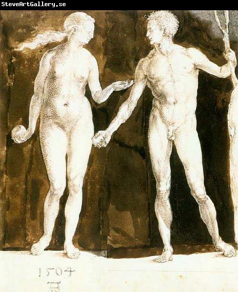 Albrecht Durer Adam and Eve